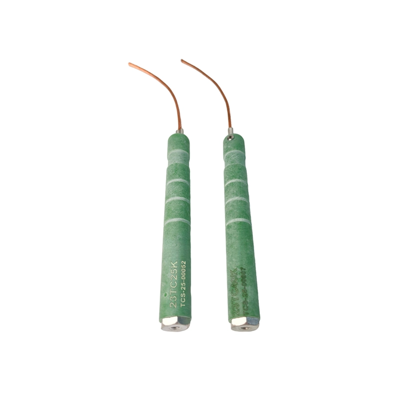 Détail de la vue supérieure du liaison fusible haute tension