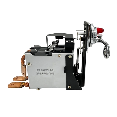 Détail côté disjoncteur monophasé 105A bas-tension CSP
