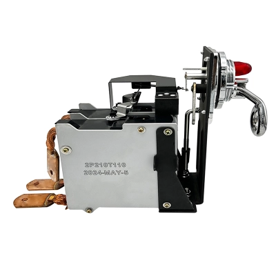 Disjoncteur CSP monophasé 210A 50KVA vue du panneau avant