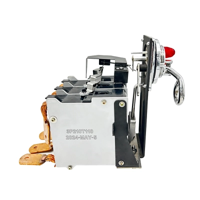 Disjoncteur triphasé ThaiStyle 210A 150KVA vue du panneau avant