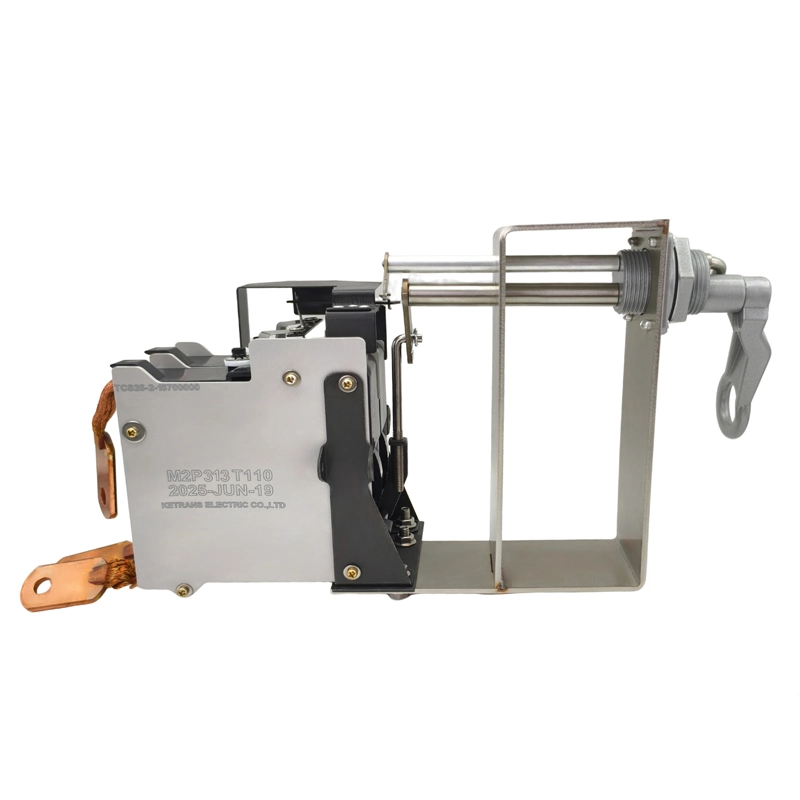 Détail du disjoncteur monophasé 313A submersible immergé en huile